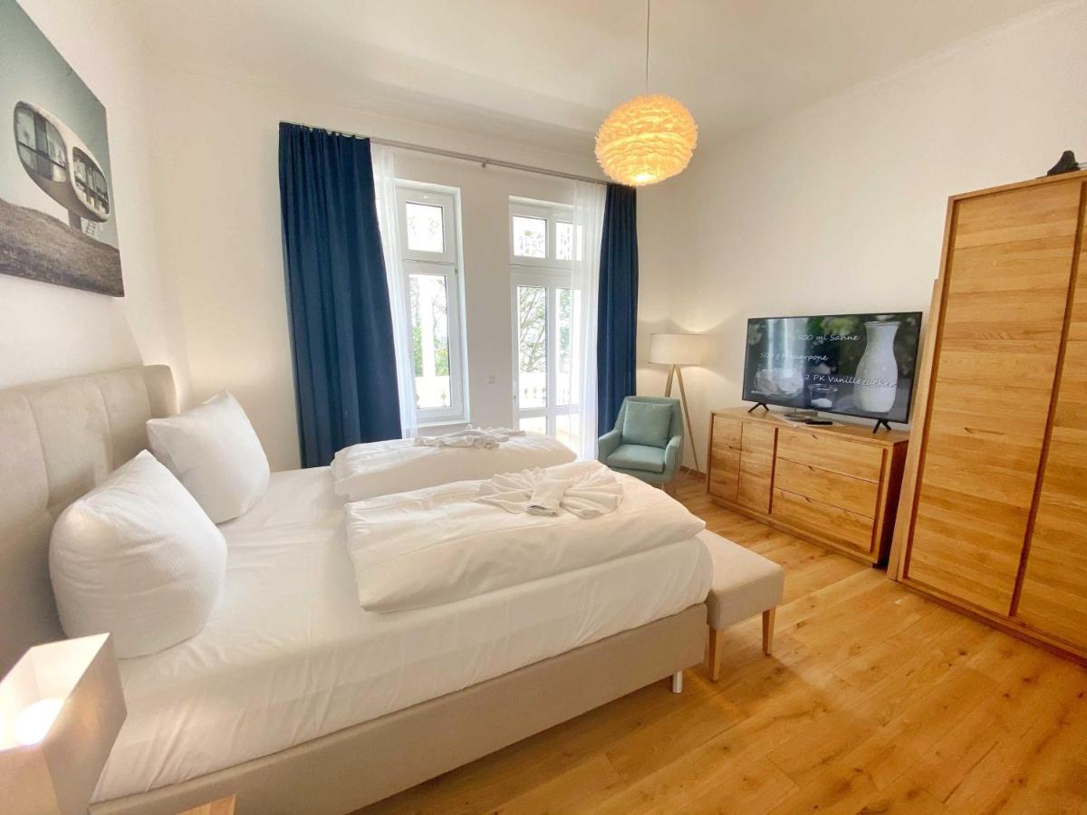 Villa Jenny - Ferienappartement 1 mit Meerblick Sassnitz Exterior foto